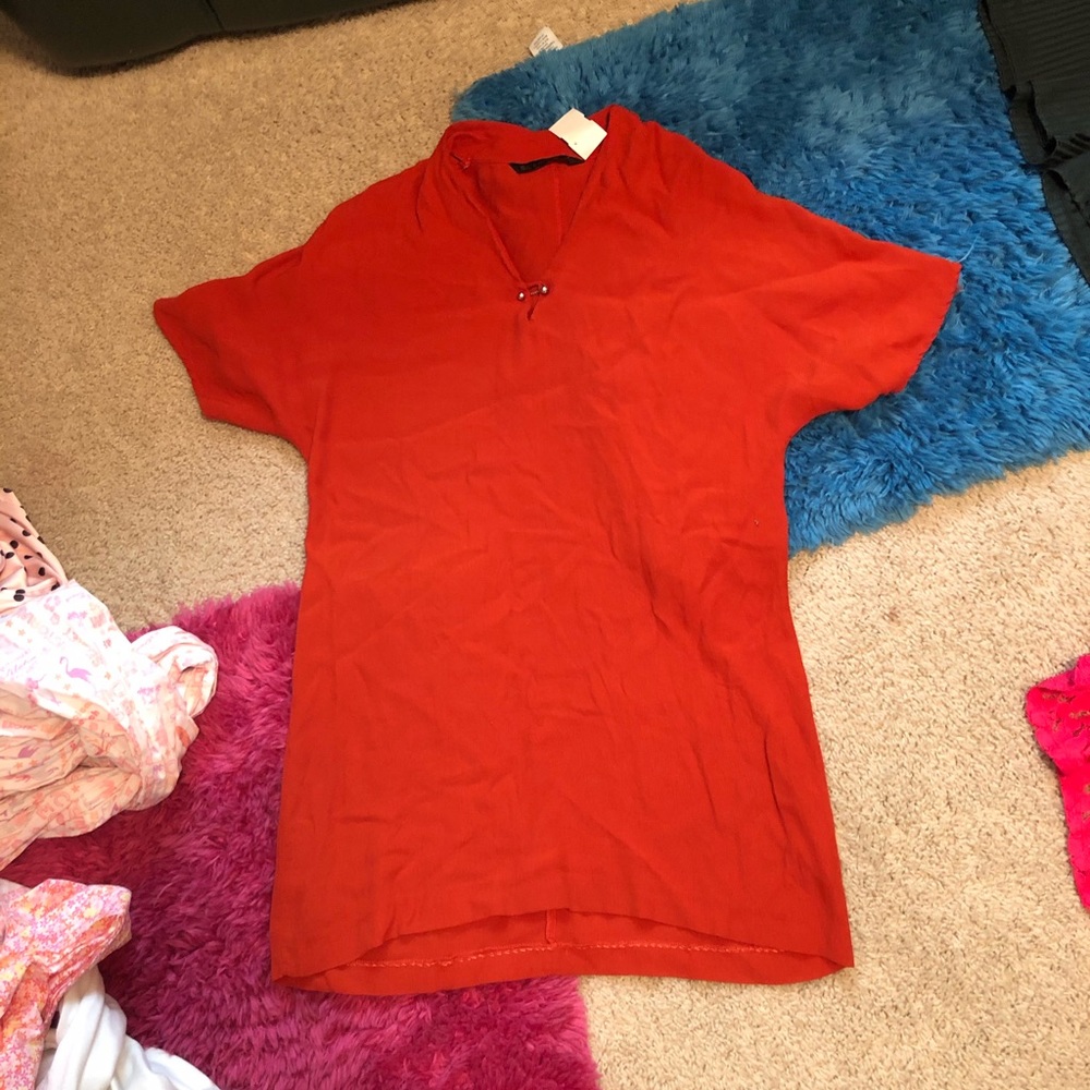 Burnt orange dress never worn